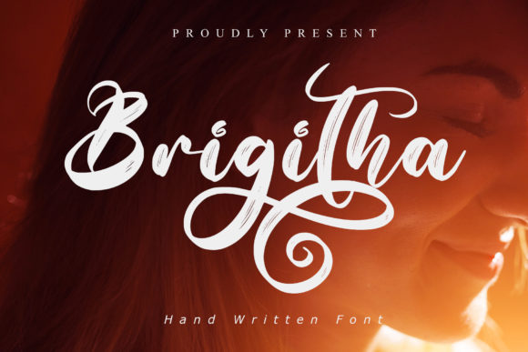 Brigitha Font Poster 1