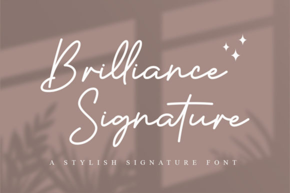 Brilliance Signature Font