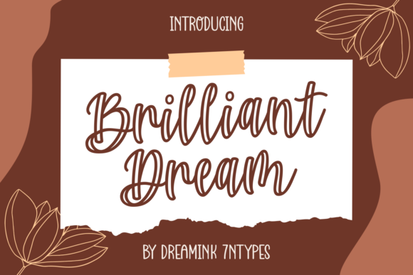 Brilliant Dream Font Poster 1