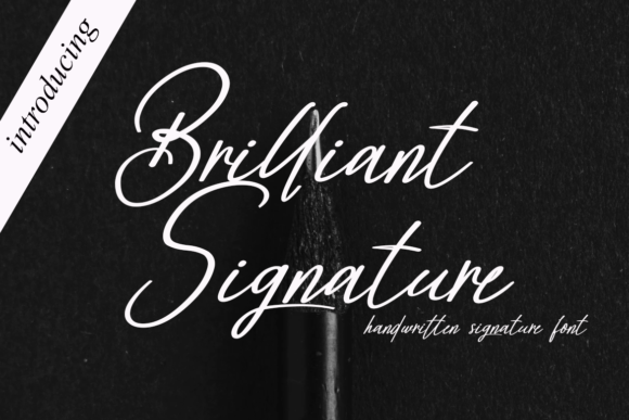 Brilliant Signature Font