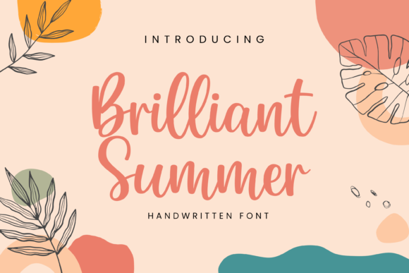 Brilliant Summer Font