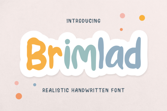 Brimlad Font