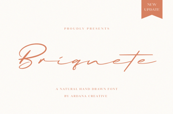 Briquete Font Poster 1