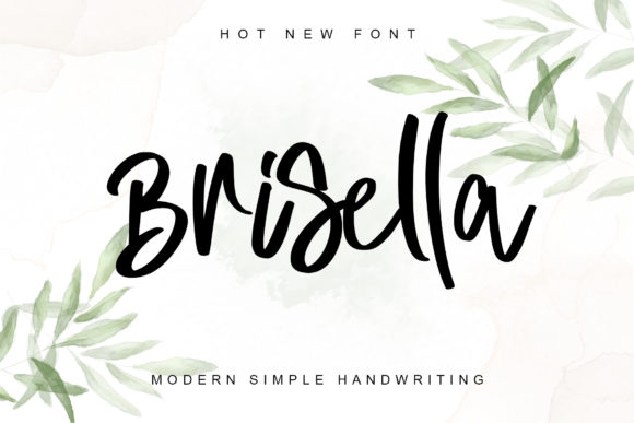 Brisella Font Poster 1