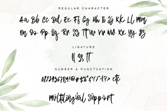 Brisella Font Poster 7