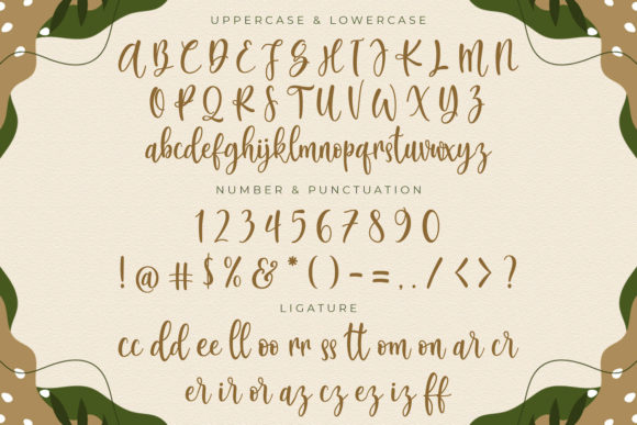 Britany Queens Font Poster 13
