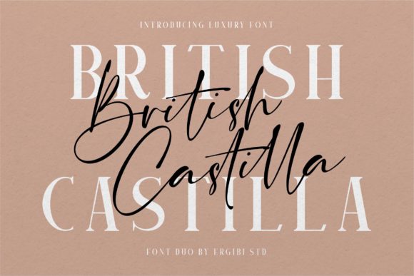 British Castilla Font