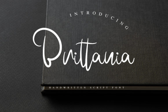 Brittania Font Poster 1