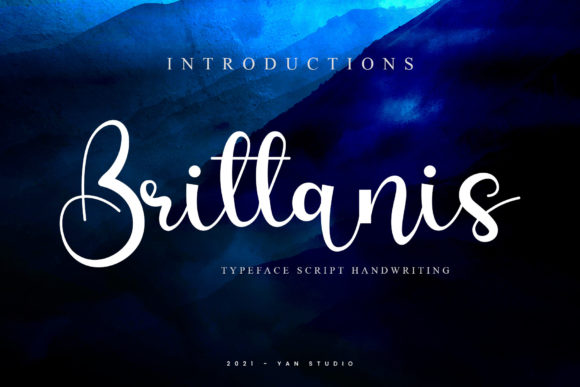 Brittanis Font Poster 1