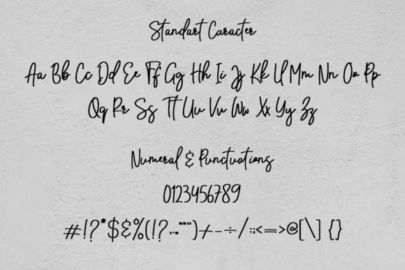 Brittany Amastry Font Poster 6
