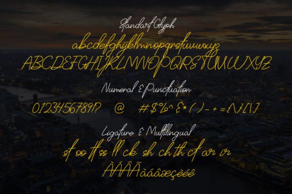 Brittish State Font Poster 5