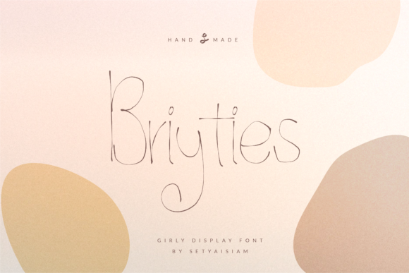 Briyties Font