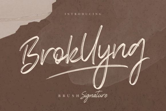 Brokllyng Font