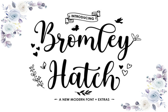 Bromley Hatch Script Font