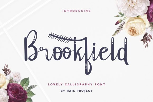 Brookfield Font Poster 1