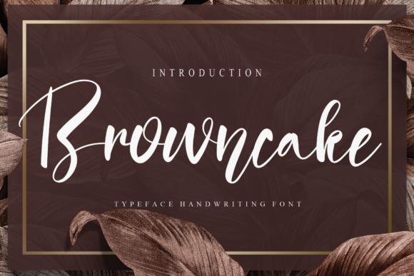 Browncake Font Poster 1