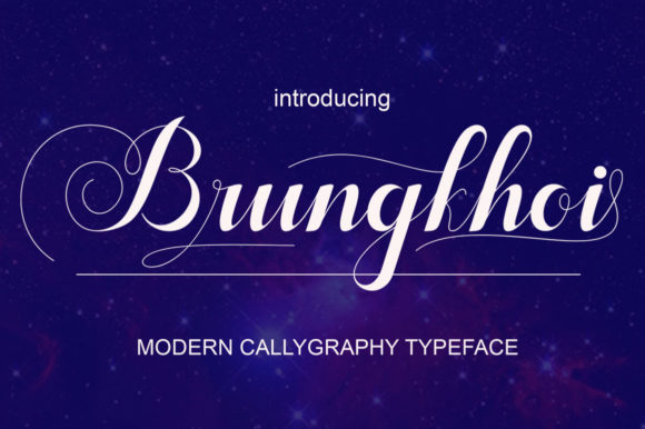 Brungkhoi Font Poster 1