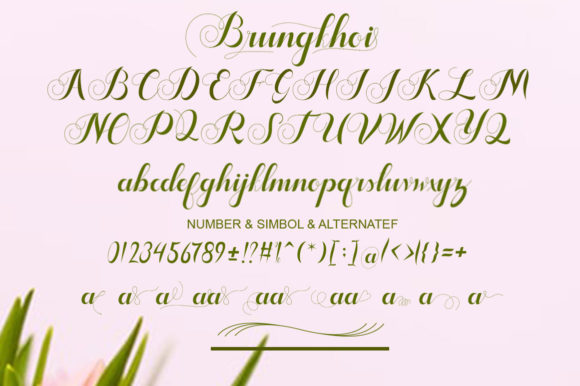 Brungkhoi Font Poster 2