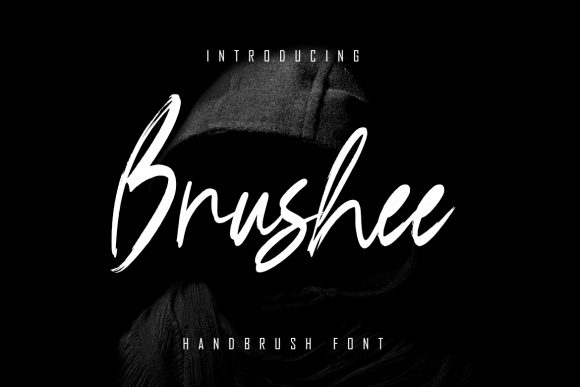 Brushee Font Poster 1