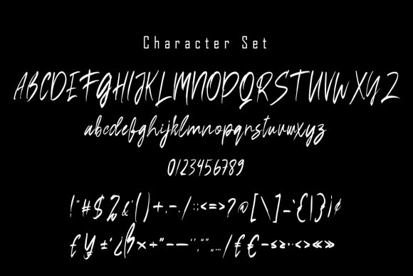Brushee Font Poster 5