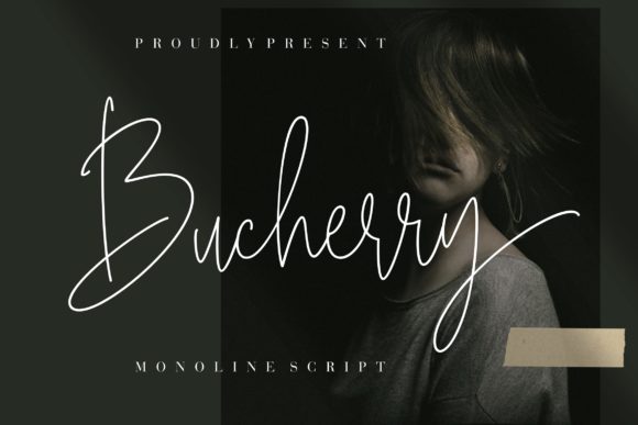 Bucherry Font Poster 1