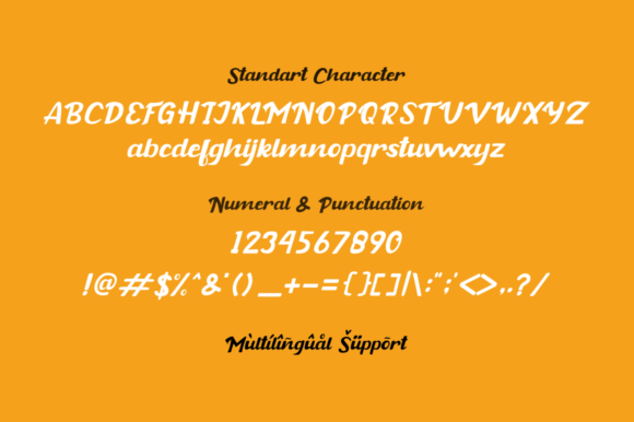 Buckey Font Poster 10