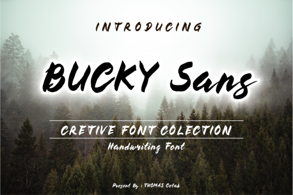 Bucky Font Poster 1