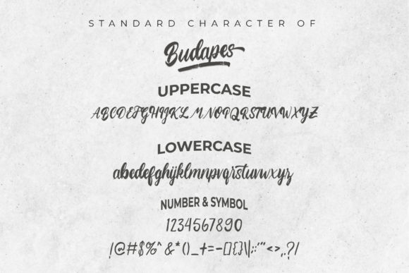 Budapes Font Poster 6