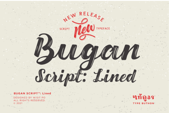 Bugan Script Font Poster 1