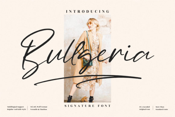 Bullgeria Font Poster 1