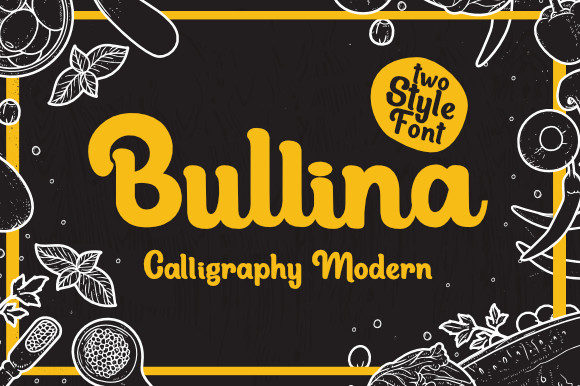 Bullina Font Poster 1