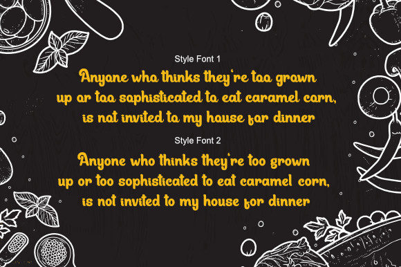 Bullina Font Poster 3