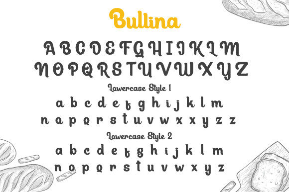 Bullina Font Poster 8