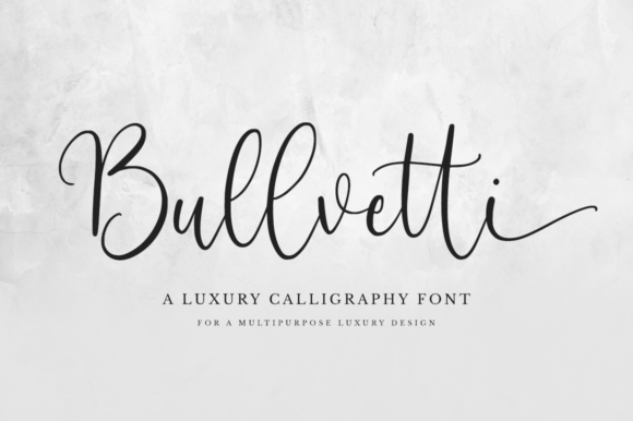 Bullvetti Font Poster 1