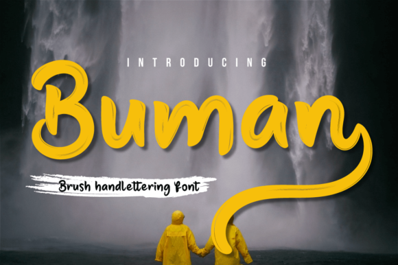 Buman Font Poster 1