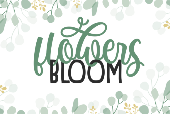 Bummy Font Poster 6