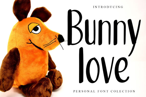 Bunny Love Font Poster 1