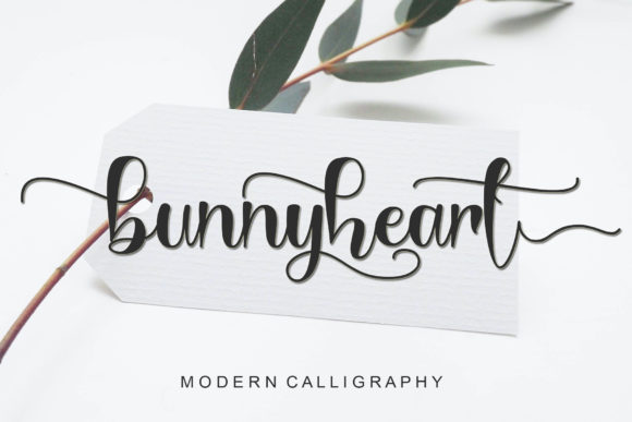 Bunnyheart Font Poster 1