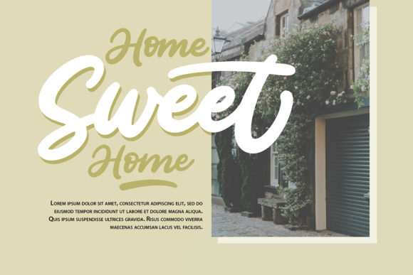 Burayots Font Poster 5