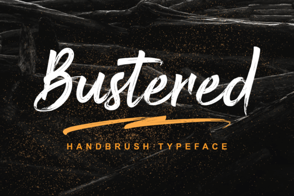 Bustered Font Poster 1