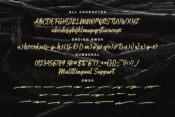 Bustered Font Poster 2