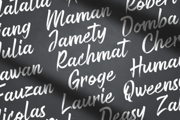 Bustered Font Poster 4