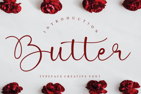 Butter Font Poster 1