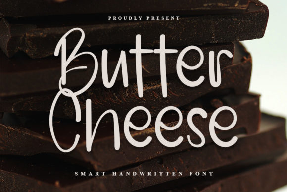 Butter Cheese Font Poster 1