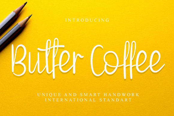 Butter Coffee Font
