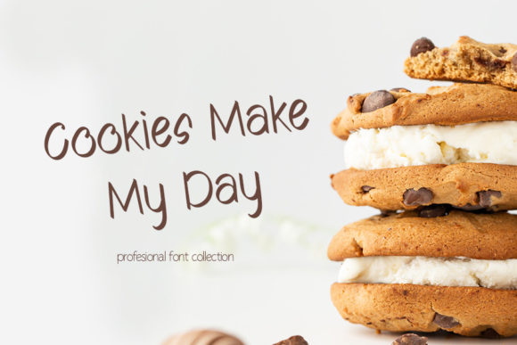 Butter Cookies Font Poster 2