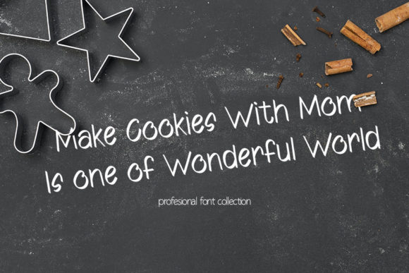 Butter Cookies Font Poster 3
