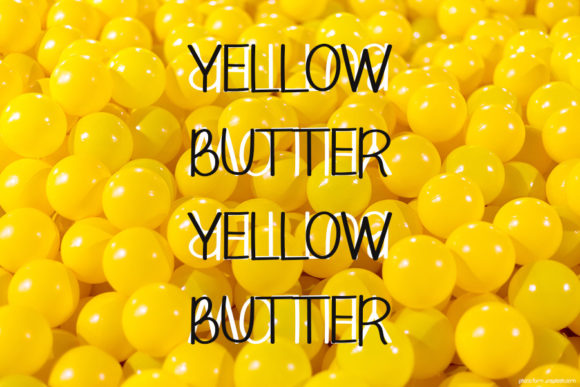 Butter Milk Font Poster 4