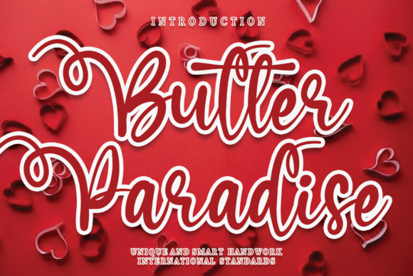 Butter Paradise Font Poster 1