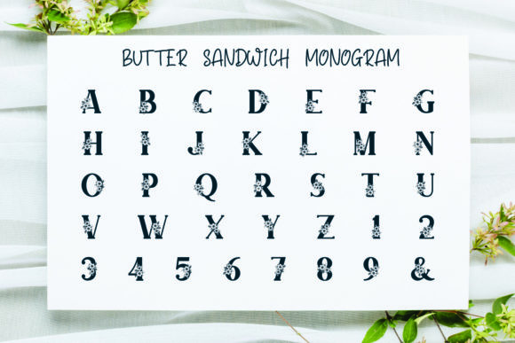 Butter Sandwich Font Poster 4